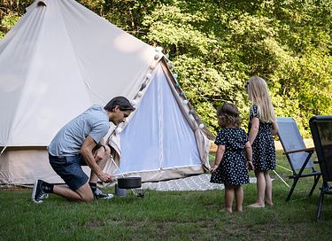Leuke glamping tent (5 pers) in Brabant - 2