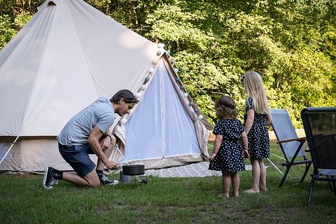 Leuke glamping tent (5 pers) in Brabant - 2