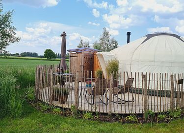 Luxe yurt met Bohemien chic interieur - 35