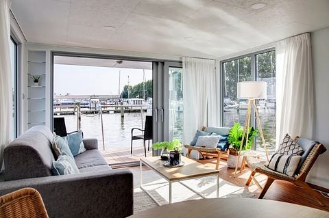 Moderne houseboat met airco - 5