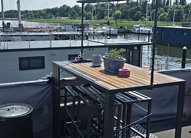 Luxury houseboat in the beautiful city of Stralsund - 20