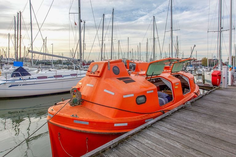 A unique water stay on a Lifeboat - 1
