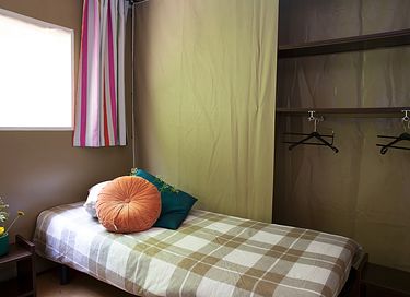 Luxe glamping lodge (4p) op boerencamping - 6