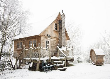Unique forest cabin with hot tub - 13
