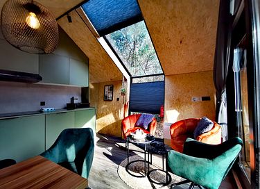 Duurzame design lodge met romantisch bad - 2