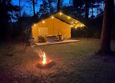 Romantische safaritent met ligbad - 6