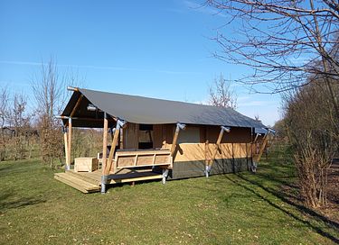 Luxe safaritent met zwemvijver - 3