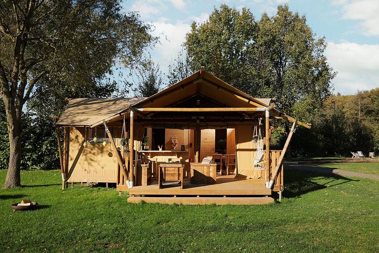 Glampingzelt am Wasser für 5 Personen - 1