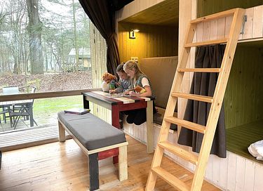 Trek-in cabin at an Overijssel campsite - 5