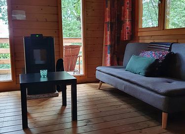 Blokhut midden in het bos op leuke camping - 5