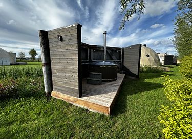 Glamping Dome mit privatem Whirlpool und Aussicht - 4