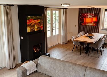 Villa (6p) met buitenhaard op de Veluwe - 3