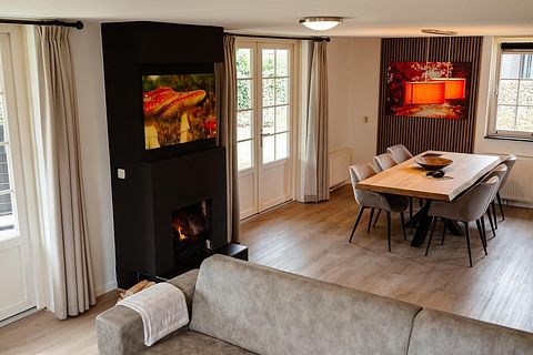 Villa (6p) met buitenhaard op de Veluwe - 3