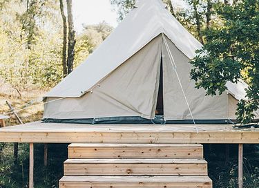 Unieke Airstream met privé hottub en belltent - 13