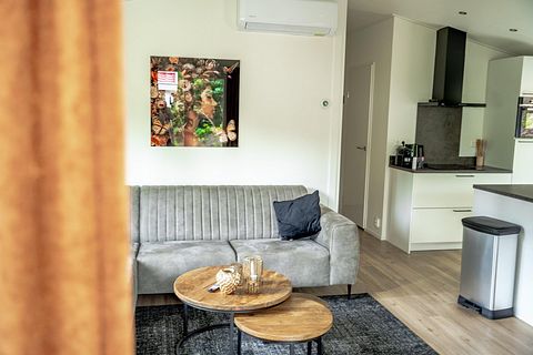 Lodge voor 6 personen met eigen hottub  - 5