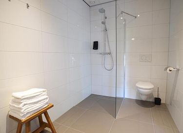 Luxury hotel room with bathtub on Texel - 7
