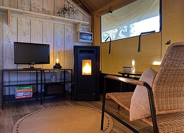 Prachtig gelegen luxe glamping safaritent  - 19