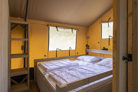 Luxe glamping tent voor 8 personen in België - 5