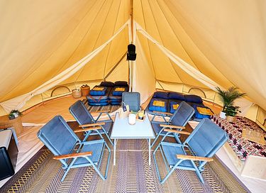 Leuke glamping tent (5 pers) in Brabant - 8