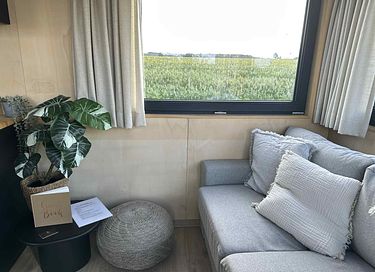 Modern tiny house op het Belgische platteland - 7
