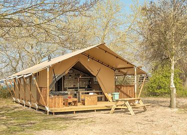 6 person safari tent at a marina - 24