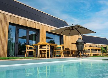 Logement de vacances romantique (2p) avec piscine - 2
