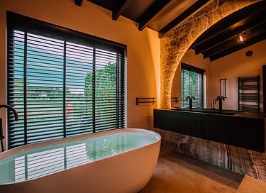 Luxe Wellnessvilla met Jacuzzi en Sauna - 14