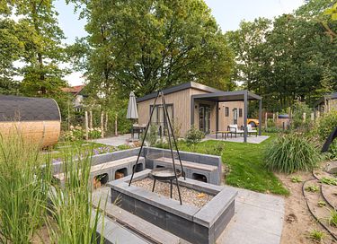 Lodge wellness avec terrasse en pleine nature - 21
