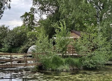 Ferienwohnung mit schwimmendem Kuppelzelt - 15
