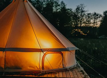 Safaritent op avontuurlijke camping in Twente - 5
