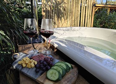 Lodge dans les bois avec bain à remous privé à Drenthe - 4