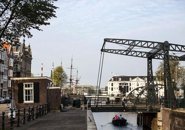 Charakteristisches bürgerliches Wachhaus in Amsterdam - 1