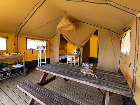 Tente safari au bord de l'eau pour 4 personnes - 4
