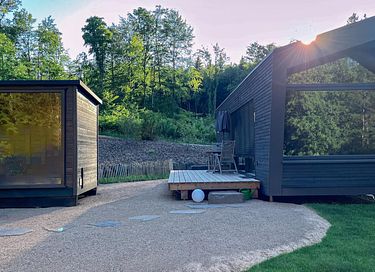 Luxe design-cabin aan de bosrand - 19