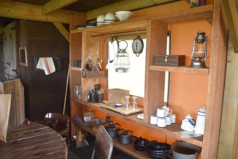 Luxuriöses Safarizelt für 6 Personen in Callantsoog - 5