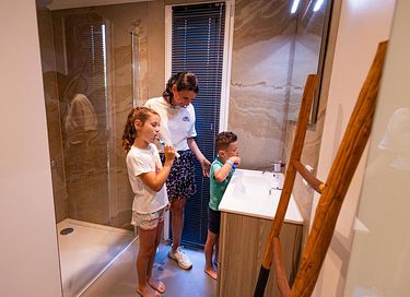 Luxe bos cottage voor vakantie in Limburg - 12