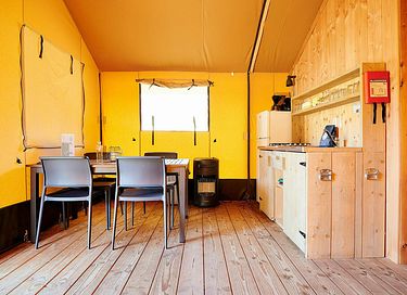 Luxe safaritent aan het water voor 6 personen - 6