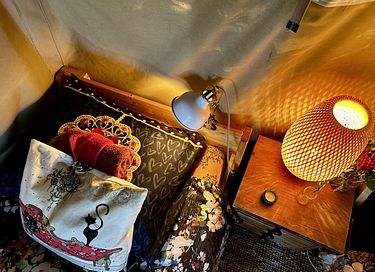 Safaritent op een eco-camping in Groningen - 4