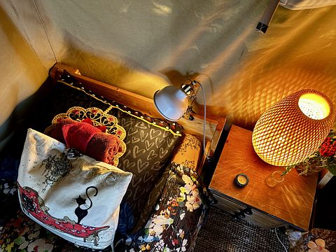 Safaritent op een eco-camping in Groningen - 4