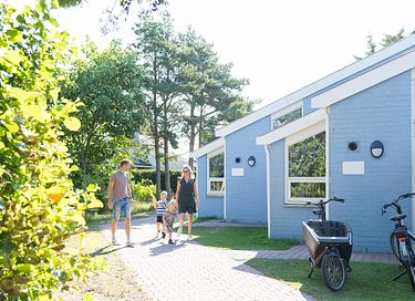 Gezinsvriendelijk huis op park in de duinen