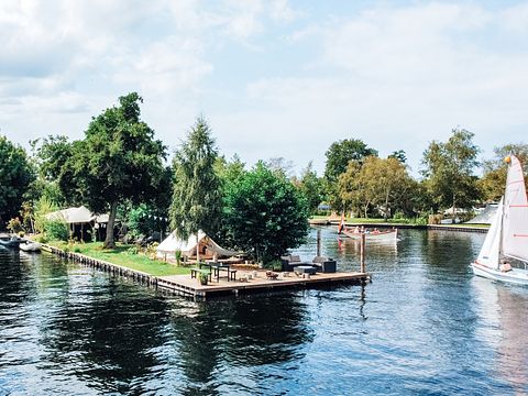 Uniek privé-eiland met tiny house & salonboot - 4
