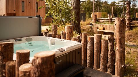 Forest lodge with wellness tub - 4