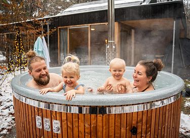 Luxe bungalow met hottub (6p) - 2