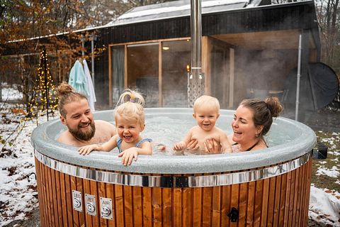 Luxe bungalow met hottub (6p) - 2