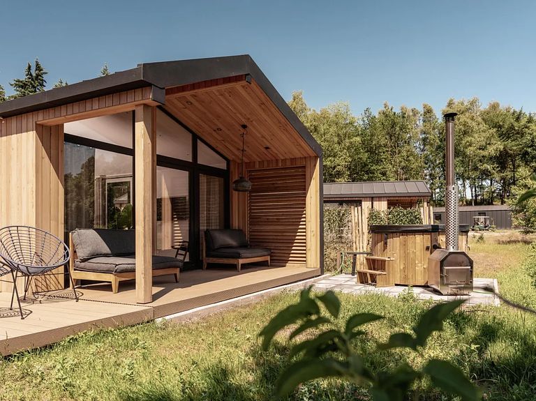 Pavillon de luxe pour 6 personnes avec bain à remous privé - 1