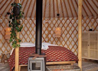 Panorama Yurt voor 2-4 personen - 18