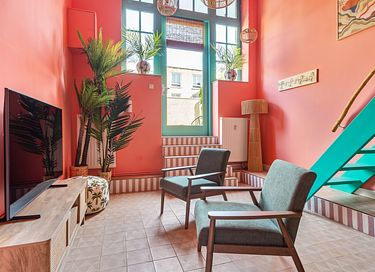 Farbenfrohes Loft mit Palmen in Breda - 3