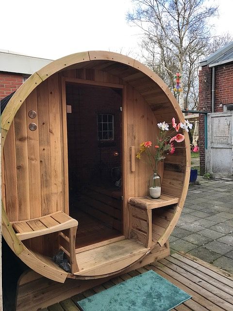 Romantisch overnachten in pipowagen met sauna - 5