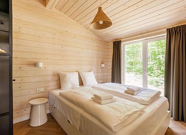 Houten lodge (5p) in mooie omgeving - 9