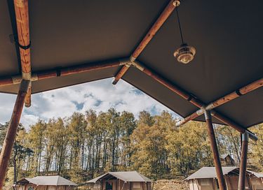 Glamping-hytte med privat spabad - 21